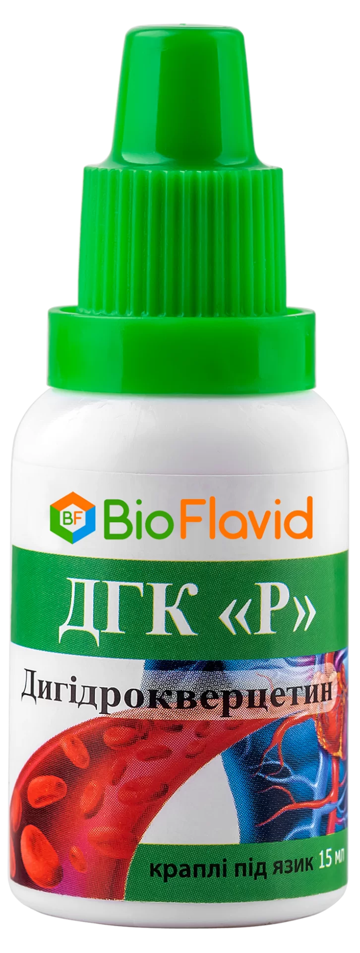 Флакон ДГК Р BioFlavid - краплі дигідрокверцетину